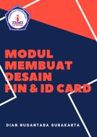 Membuat Pin Dan Id Card