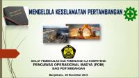 Mengelola Keselamatan Pertambangan [PDF]