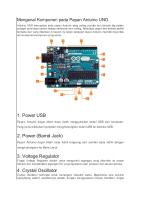 Mengenal Komponen Pada Papan Arduino UNO: 1. Power USB [PDF]