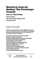 Menghitung Harga Membuat Tiket PNB Domestik PDF [PDF]