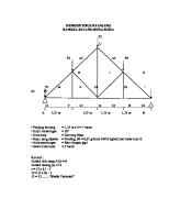 Menghitung Kuda - Kuda Atap [PDF]