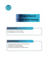 Mengkonfigurasi: Control Panel Hosting [PDF]