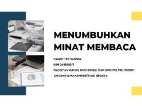 Menumbuhkan minat membaca