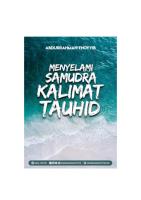 Menyelami Samudra Kalimat Tauhid