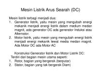 Mesin DC