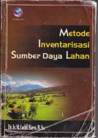 Metode Inventarisasi Sumberdaya Lahan