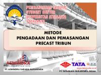 METODE KERJA Precast Tribun