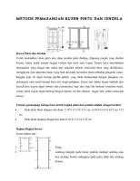 Metode Pemasangan Kusen Pintu Dan