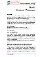 Metodologi Pelaksanaan Review DED Master Plan Majene [PDF]