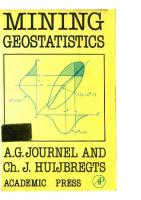 Mining Geostatistics PDF