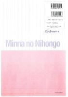 Minna No Nihongo Beginner I - Textbook - Answer Key