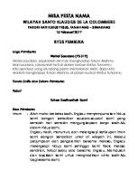 Misa Pesta Nama Wilayah 2017 [PDF]