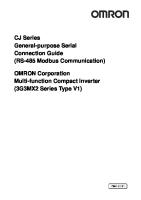 Modbus Omron [PDF]