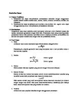 Modul 1 Geostatistika