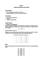 Modul 1 Inversi Geofisika