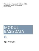 MODUL 5 SQL Bertingkat