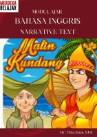 Modul Ajar Bahasa Inggris - Modul Ajar Narrative Text Fase E - Fase E-2 [PDF]