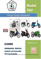 MODUL AJAR DASAR-DASAR OTOMOTIF ELEMEN PERKEMBANGAN TEKNOLOGI OTOMOTIF