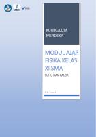 Modul Ajar Fisika SMA - Suhu dan Kalor Kurikulum Merdeka