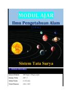 Modul Ajar IPA Kls 7 Genap-Bumi Dan Tata Surya