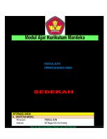 Modul Ajar Kelas 5 Bab 4 Sedekah [PDF]