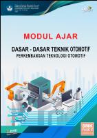 MODUL AJAR Perkembangan Teknologi Otomotif