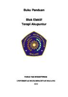 Modul Blok Elektif Terapi Akupuntur [PDF]