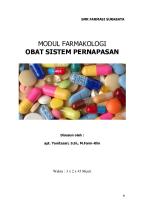 Modul Farmakologi 2. Obat Sistem Pernapasan