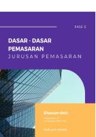 Modul Fase E Dasar - Dasar Pemasaran