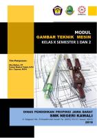 Modul Gambar Teknik Mesin Kelas X BBBB