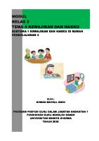 Modul Kelas 3 Tema 4 Subtema 3 PB 1