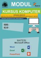 Modul Kursus Komputer [PDF]