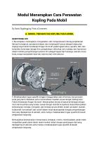 Modul Menerapkan Cara Perawatan Kopling Pada Mobil [PDF]