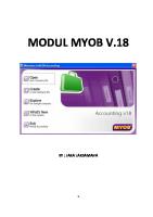 Modul Myob v18