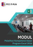 Modul Pelatihan Microsoft Excel 2016