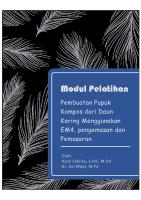 MODUL PELATIHAN Pupuk Kompos