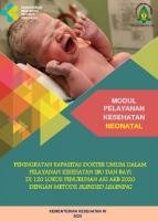 Modul Pelayanan Kesehatan Neonatal - Blended Learning