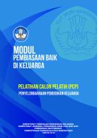 Modul Pembiasaan Baik Di Keluarga