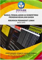 Modul Pendalaman - RPL