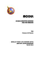 Modul Pom Him - 2013