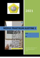 Modul Praktikum Auditing 1 (2021) [PDF]