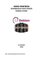 Modul Praktikum DHCP Server Debian 8