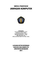 Modul Praktikum Jaringan Komputer - SI 3