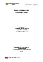 Modul Praktikum Penghisapan Lendir