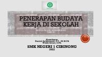 Modul Projek Kebekerjaan - Penerapan Budaya Kerja Di Sekolah - Fase E