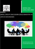 MODUL SGD SEM 7 Untuk Mahasiswa FIX [PDF]