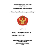 Motor Bakar & Sistem Propulsi PDF [PDF]