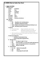 MSDS Kecepatan Reaksi [PDF]