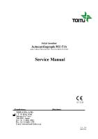 MT516 Service Manual Ver. 1.4