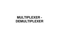 Multiplexer Dan Demultiplexer [PDF]